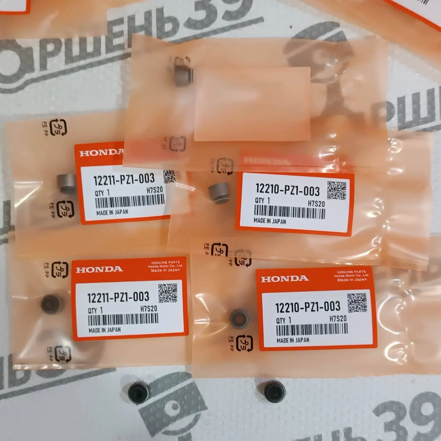 Масло съемные колпачки впускные HONDA ACCORD K20A K24A K24W J35Z 12210-PZ1-003