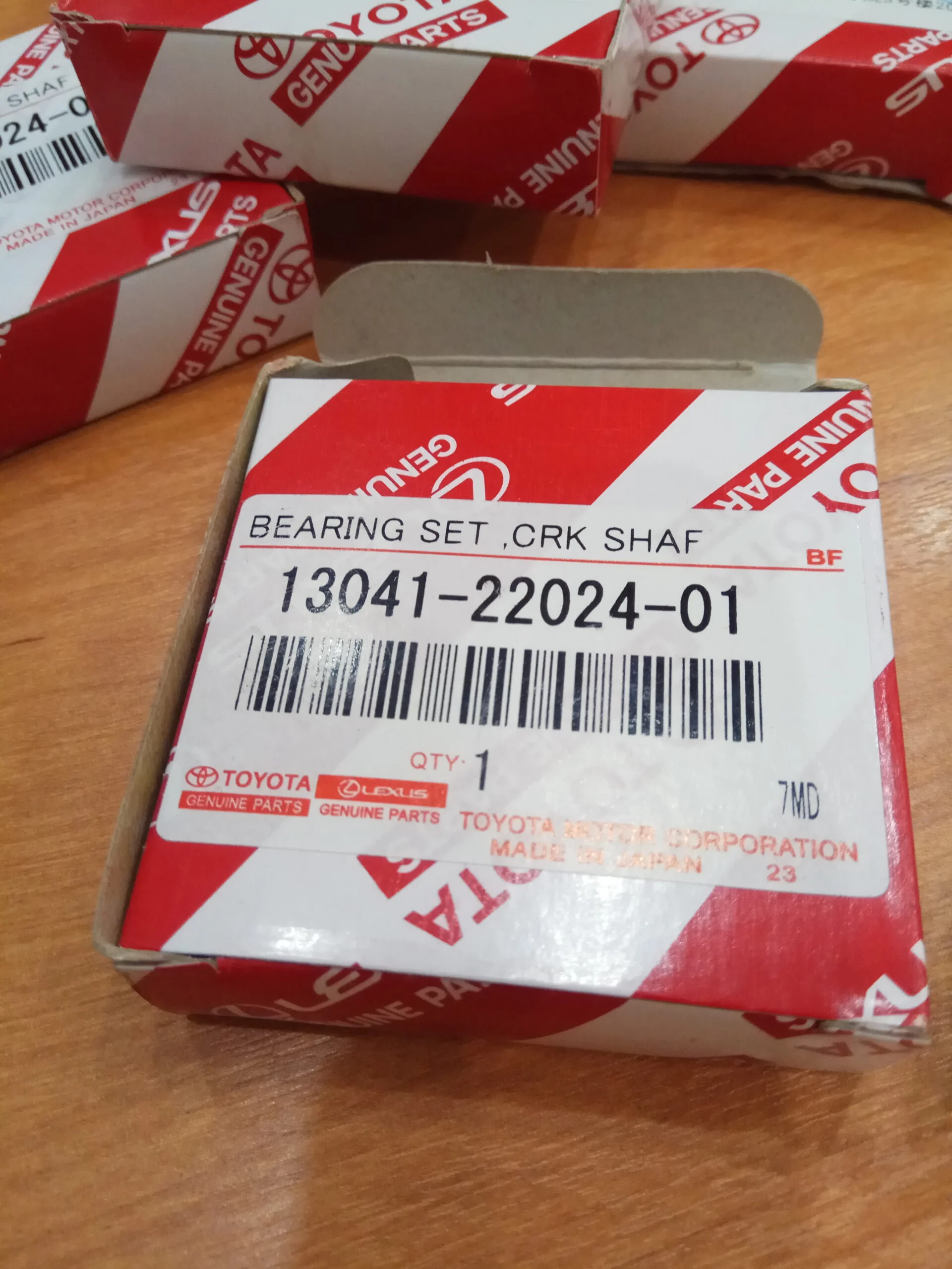 Вкладыши коленвала Toyota Corolla 1ZZFE 3ZZFE 4ZZFE 13041-22024-01