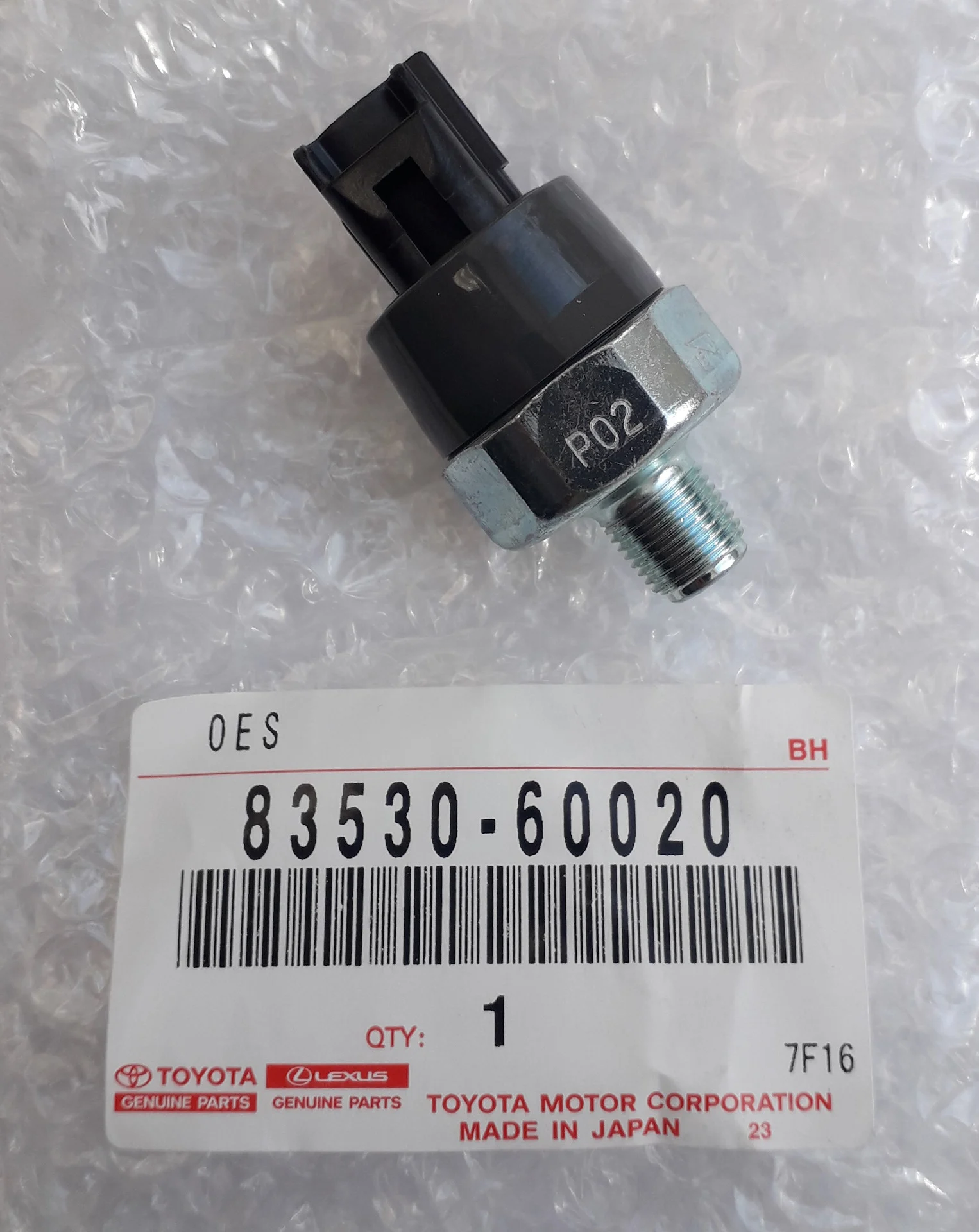 Датчик давления масло OIL TOYOTA 83530-60020