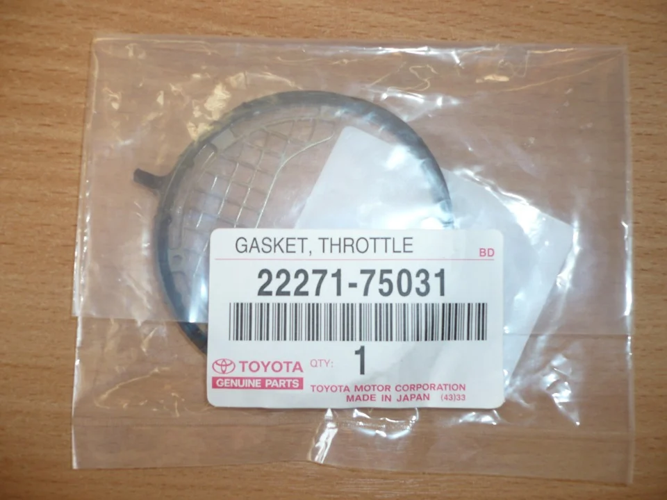 Прокладка дроссельной заслонки TOYOTA COROLLA 1ZRFE 1ZZFE 22271-75031