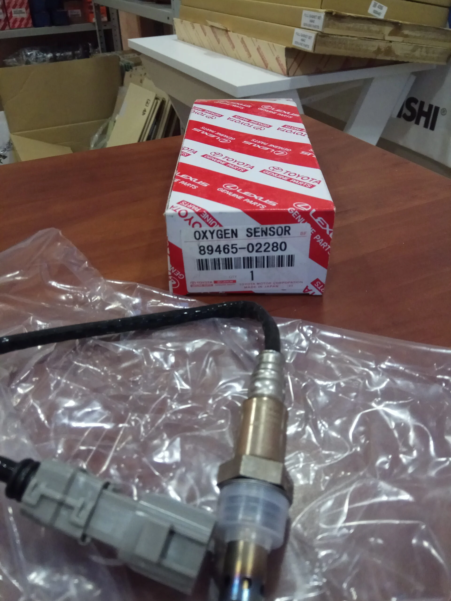 Датчик кислородный TOYOTA COROLLA AURIS 1ZRFE 2ZRFE 89465-02280