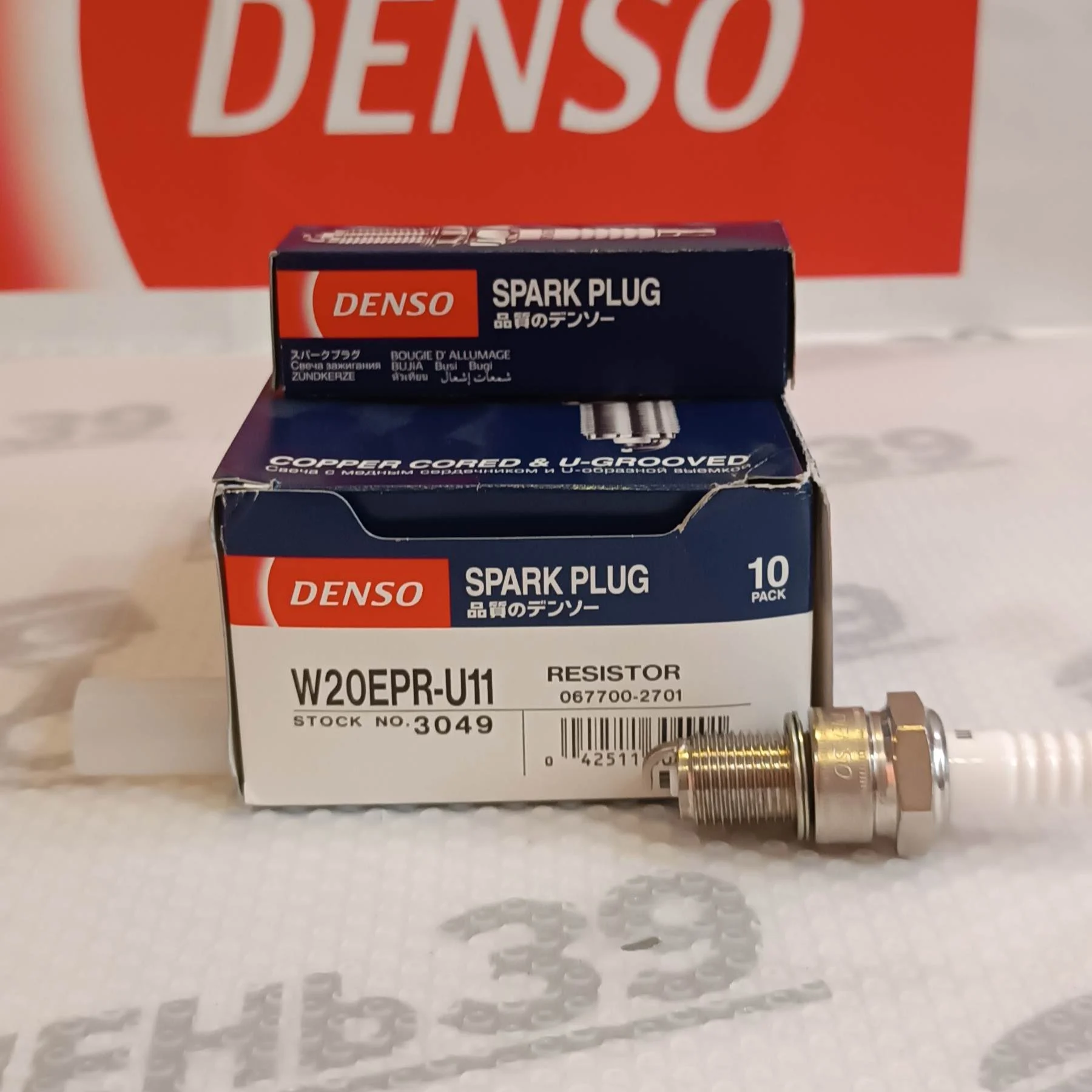Свечи зажигания DENSO W20EPRU11 067700-2701