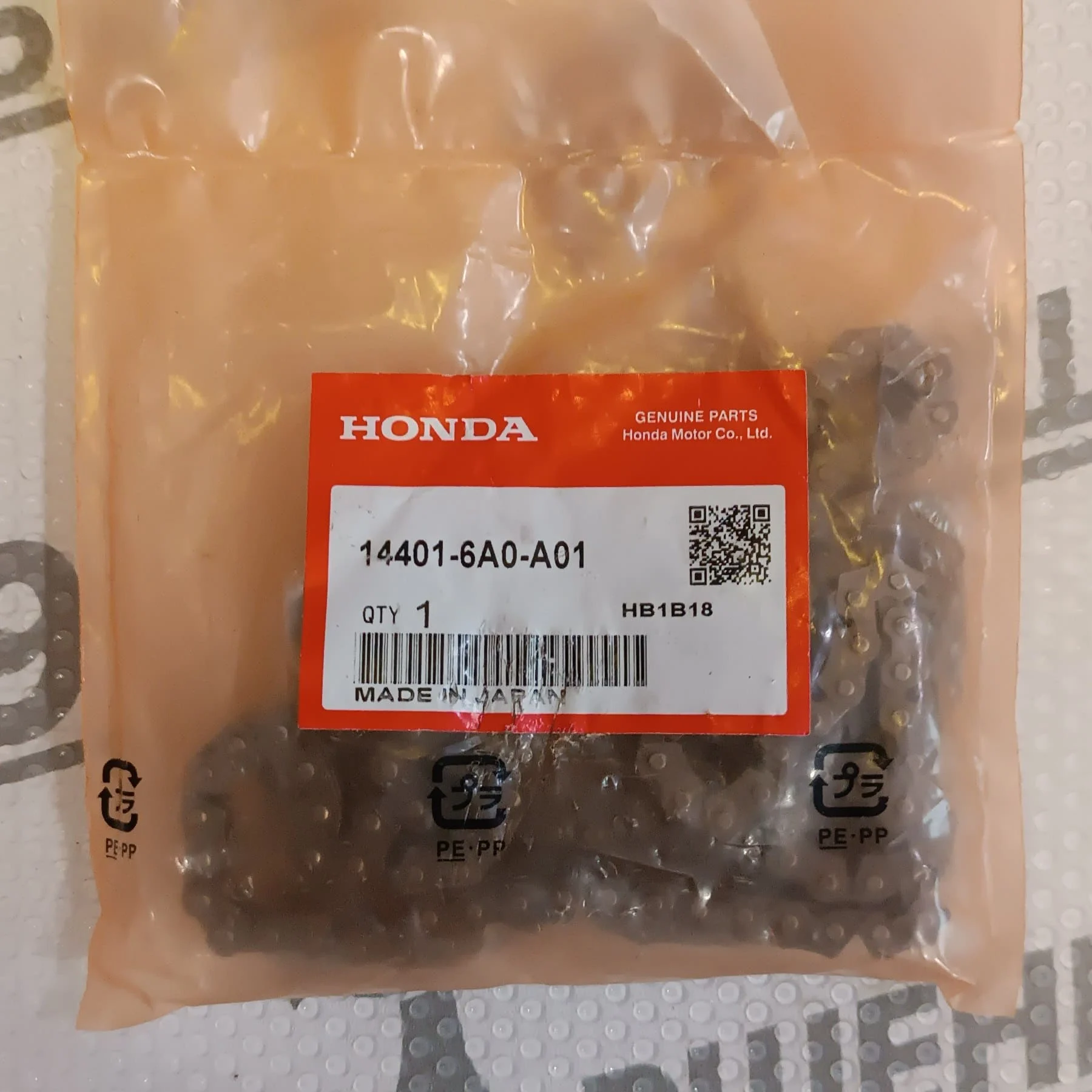 Цепь грм L15BE L15BG HONDA ACCORD 11 CR-V 14401-6A0-A01