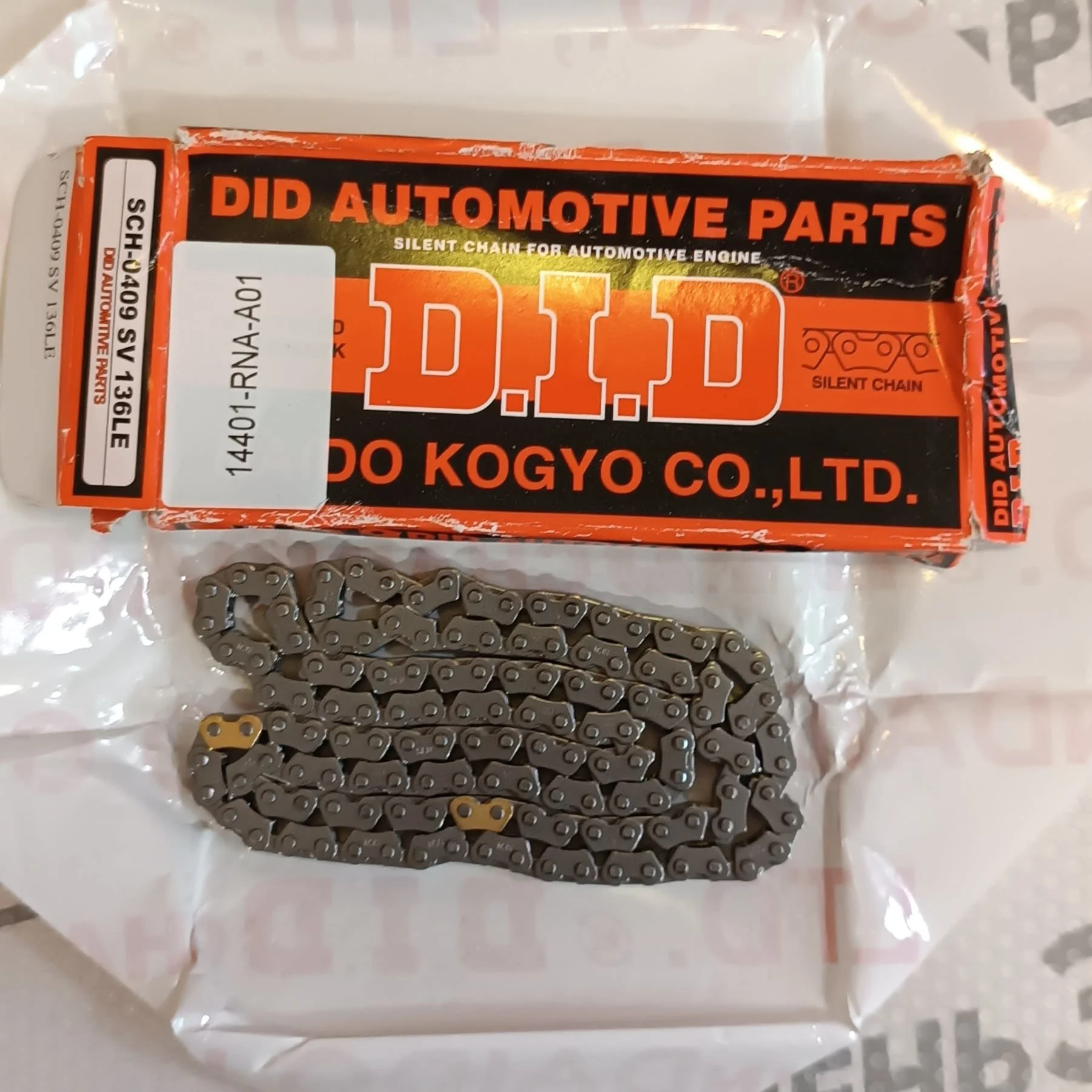 Цепь грм Honda R18 R16A R20A R20Z 14401-RNA-A01 DID SCH-0409SV136LE