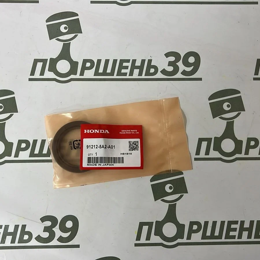 Сальник коленвала Honda K24Z  K24W  K20A K20Z 91212-5A2-A01